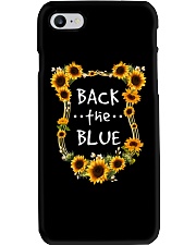 Back the blue Phone Case tile