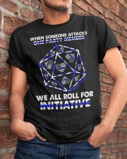 We all roll for initiative Classic T-Shirt apparel-classic-tshirt-lifestyle-26