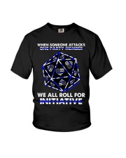 We all roll for initiative Youth T-Shirt tile