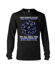 We all roll for initiative Long Sleeve Tee tile