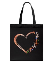Otter heart Tote Bag tile