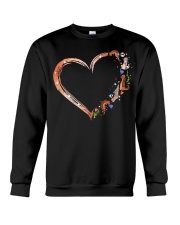 Otter heart Crewneck Sweatshirt front