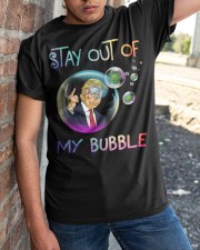 Stay out of my bubble Classic T-Shirt apparel-classic-tshirt-lifestyle-27