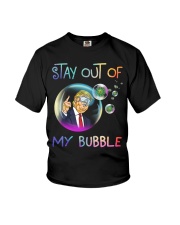 Stay out of my bubble Youth T-Shirt tile