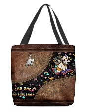 I can show you Leather pattern print All-over Tote back