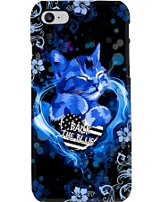 Back the blue Phone Case i-phone-7-case