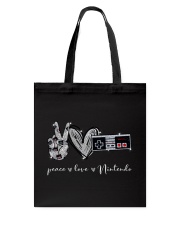 Peace Love Nintendo - Printed Apparels Tote Bag tile