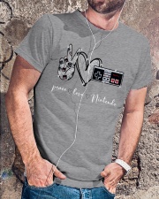 Peace Love Nintendo - Printed Apparels Classic T-Shirt lifestyle-mens-crewneck-front-4