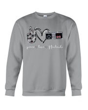 Peace Love Nintendo - Printed Apparels Crewneck Sweatshirt tile