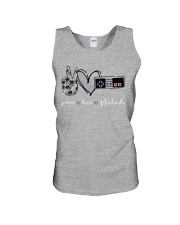 Peace Love Nintendo - Printed Apparels Unisex Tank tile