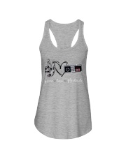 Peace Love Nintendo - Printed Apparels Ladies Flowy Tank tile