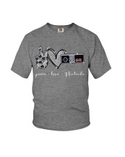 Peace Love Nintendo - Printed Apparels Youth T-Shirt tile