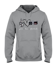Peace Love Nintendo - Printed Apparels Hooded Sweatshirt tile