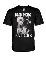 Love cats 1 V-Neck T-Shirt thumbnail