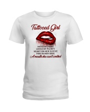 TATTOO GIRLS T-SHIRT Ladies T-Shirt thumbnail