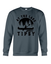 AT THE LAKE GETTIN' TIPSY Crewneck Sweatshirt thumbnail
