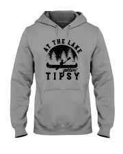 AT THE LAKE GETTIN' TIPSY Hooded Sweatshirt thumbnail