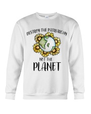 DESTROY THE PATRIARCHY SHIRT Crewneck Sweatshirt thumbnail