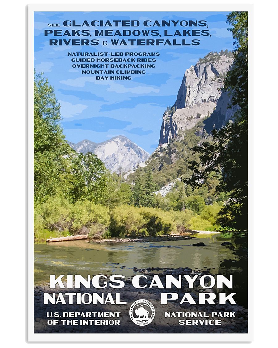KINGS CANYON 11x17 Poster
