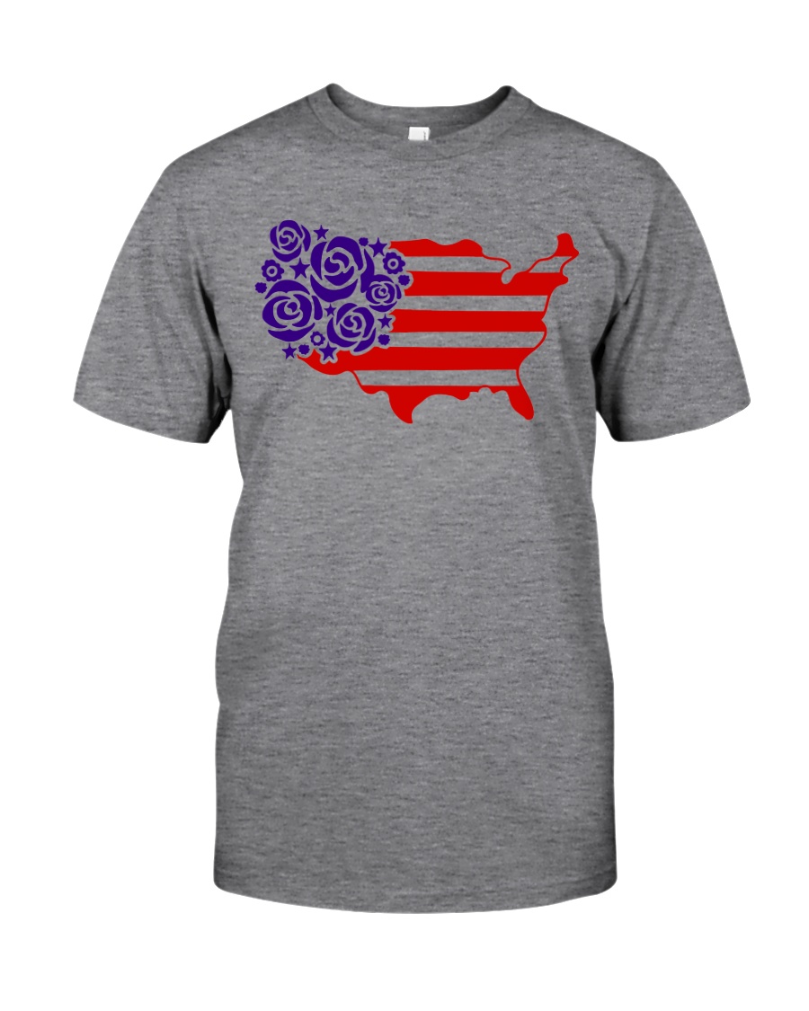 Great gift for Independence Day - Roses Classic T-Shirt