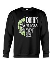 Drink sailors - craft beer Crewneck Sweatshirt tile