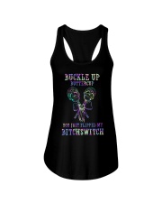 BUCKLE UP Ladies Flowy Tank front