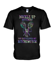 BUCKLE UP V-Neck T-Shirt tile