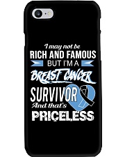I'M A BREAST CANCER SURVIVOR Phone Case thumbnail