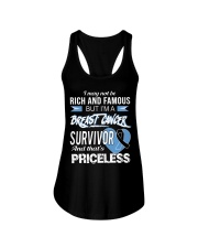 I'M A BREAST CANCER SURVIVOR Ladies Flowy Tank thumbnail