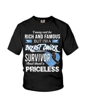 I'M A BREAST CANCER SURVIVOR Youth T-Shirt thumbnail