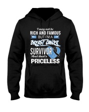 I'M A BREAST CANCER SURVIVOR Hooded Sweatshirt thumbnail