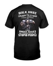 WALK AWAY STUPID PEOPLE Classic T-Shirt back