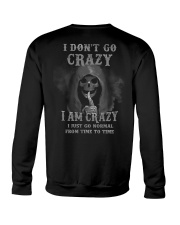 I DON'T GO CRAZY Crewneck Sweatshirt thumbnail