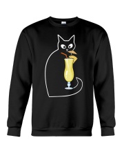PINA COLADA COCKTAIL CAT Crewneck Sweatshirt thumbnail