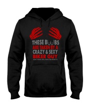 TAKEN BY BIKER GUY Hooded Sweatshirt tile