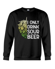 I only drink sour beer Crewneck Sweatshirt tile