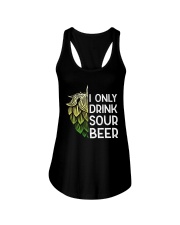 I only drink sour beer Ladies Flowy Tank tile