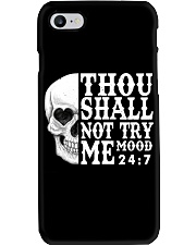 SHALL NOT TRY ME Phone Case tile