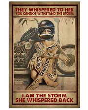 I AM THE STORM 16x24 Poster front