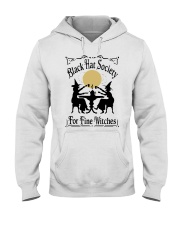 BLACK HAT SOCIETY FOR FINE WITCHES Hooded Sweatshirt thumbnail
