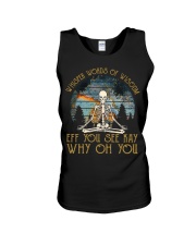 WHISPER WORDS EFF YOU Unisex Tank tile