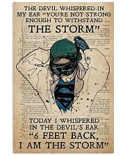 I AM THE STORM 24x36 Poster front