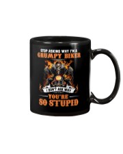 GRUMPY BIKER Mug thumbnail