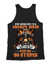GRUMPY BIKER All-over Unisex Tank thumbnail