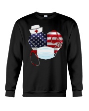 HEART NURSE T-SHIRT Crewneck Sweatshirt thumbnail