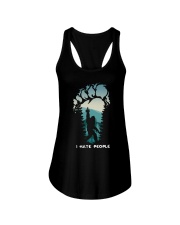 I hate people Ladies Flowy Tank tile