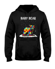Autism baby bear Hooded Sweatshirt thumbnail
