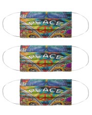 Hippie Life 3 Cloth Face Mask - 3 Pack front