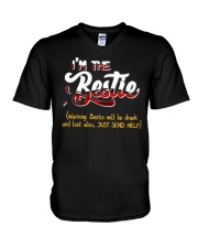 I'M THE BESTIE V-Neck T-Shirt thumbnail