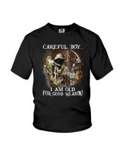 I AM OLD FOR GOOD REASON Youth T-Shirt thumbnail